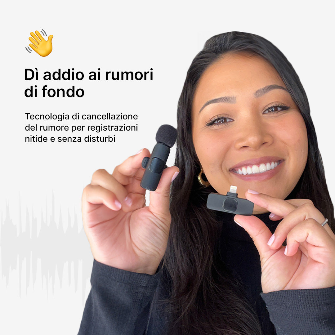 PocketPro Mini Wireless Mic per Creatori