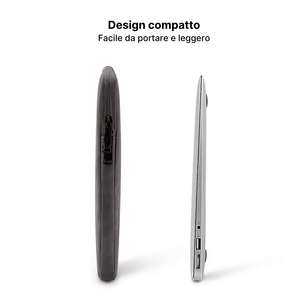 Custodia per Laptop Impermeabile e Ammortizzante PlushTech