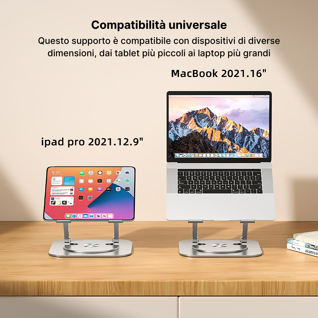 Supporto Girevole per Computer 360