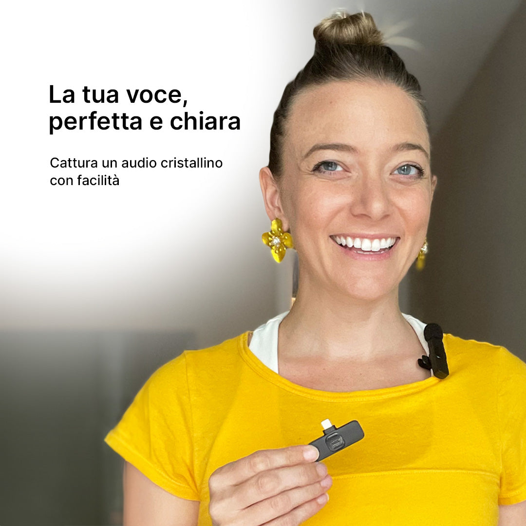 PocketPro Mini Wireless Mic per Creatori
