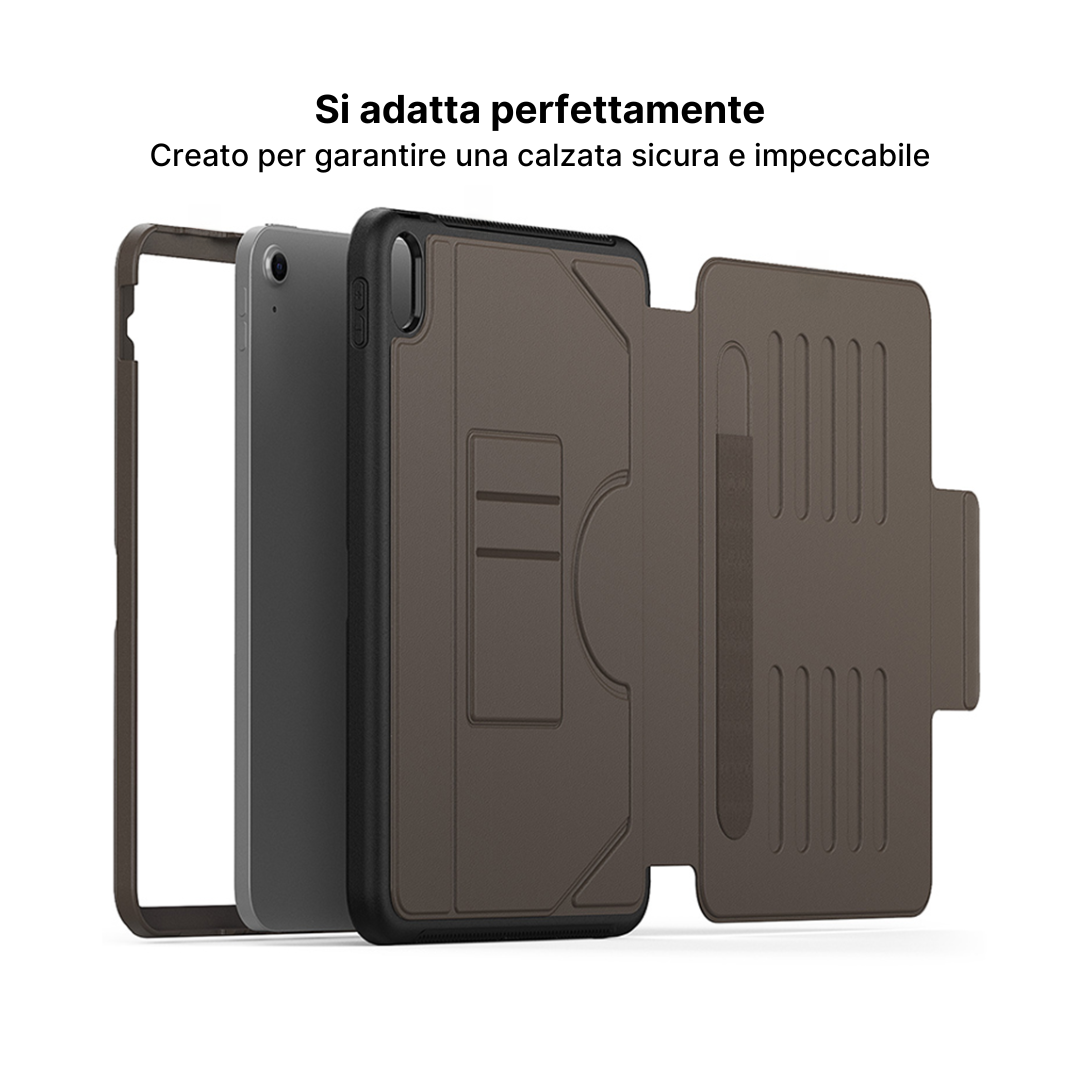 Custodia AirFlow Pro per iPad con Supporto Regolabile e Porta Penna