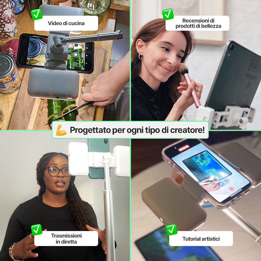 Supporto per Telefoni e Tablet Creator Studio