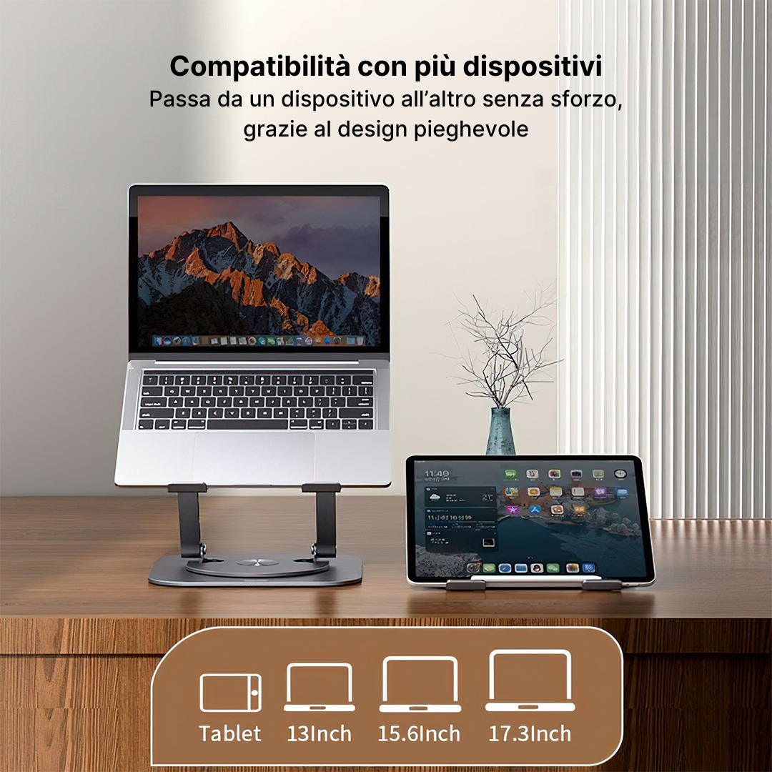 Supporto Girevole per Computer 360