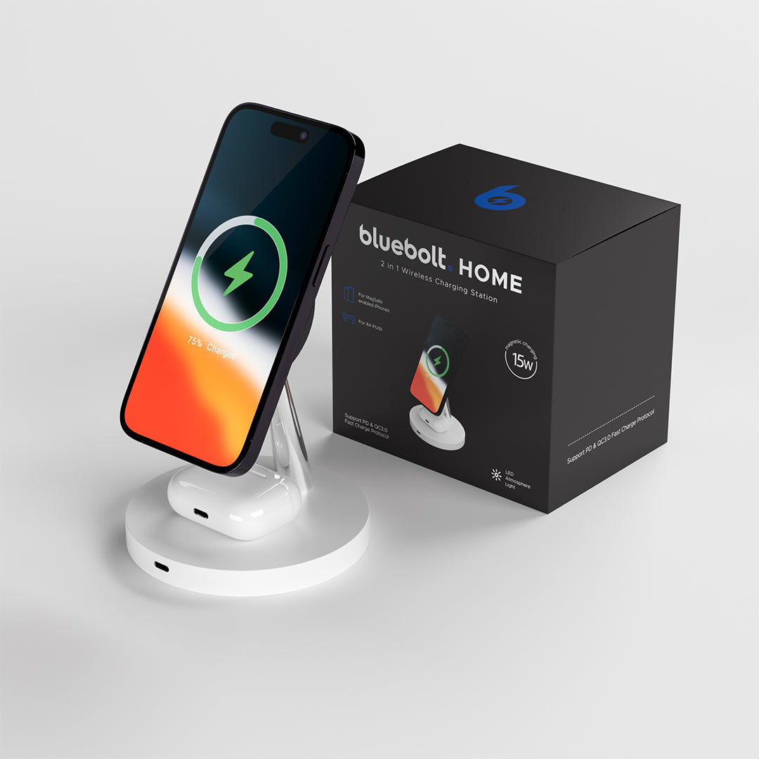 Stazione di Ricarica Wireless 2 in 1