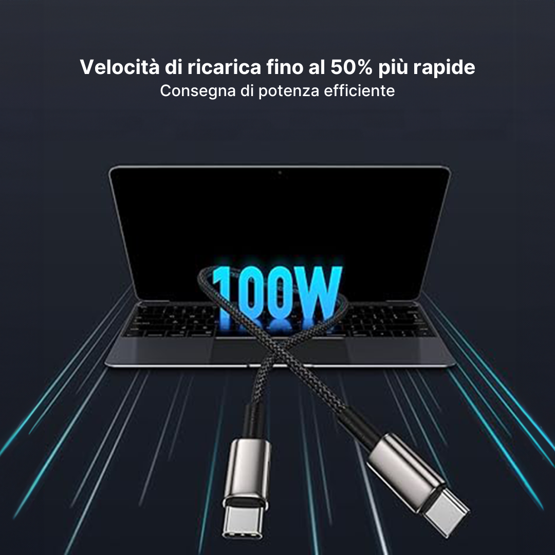 Cavo Type-C a Type-C 60W