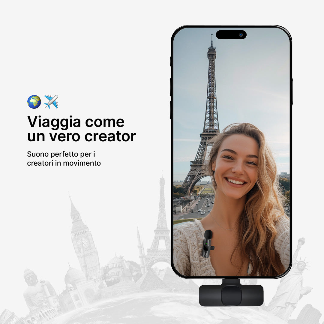 PocketPro Mini Wireless Mic per Creatori
