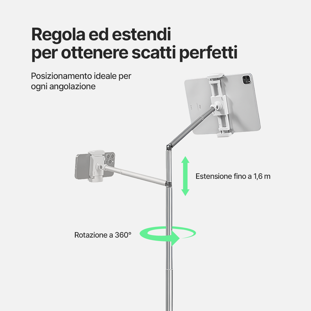 Supporto per Telefoni e Tablet Creator Studio