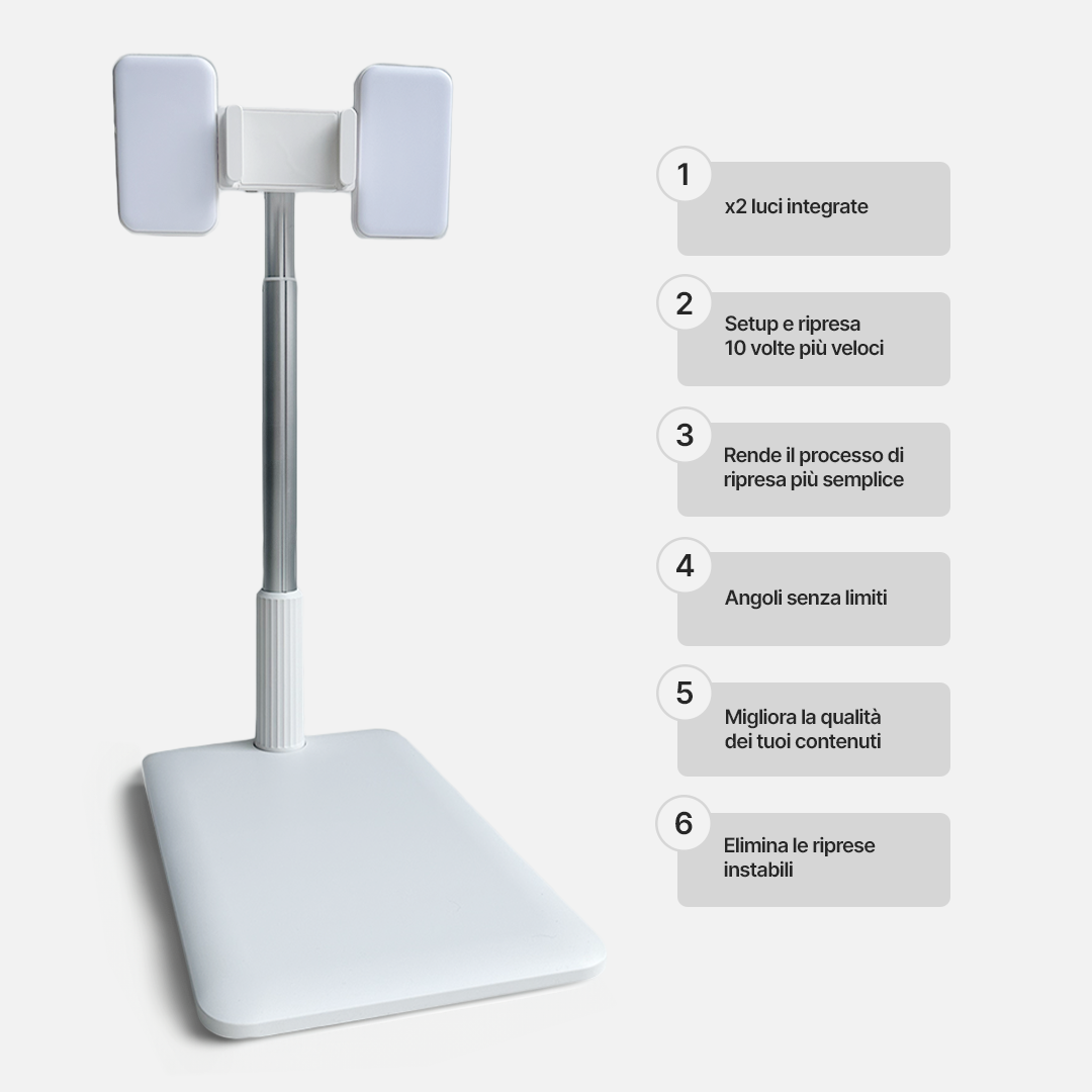 Supporto per Telefoni e Tablet Creator Studio