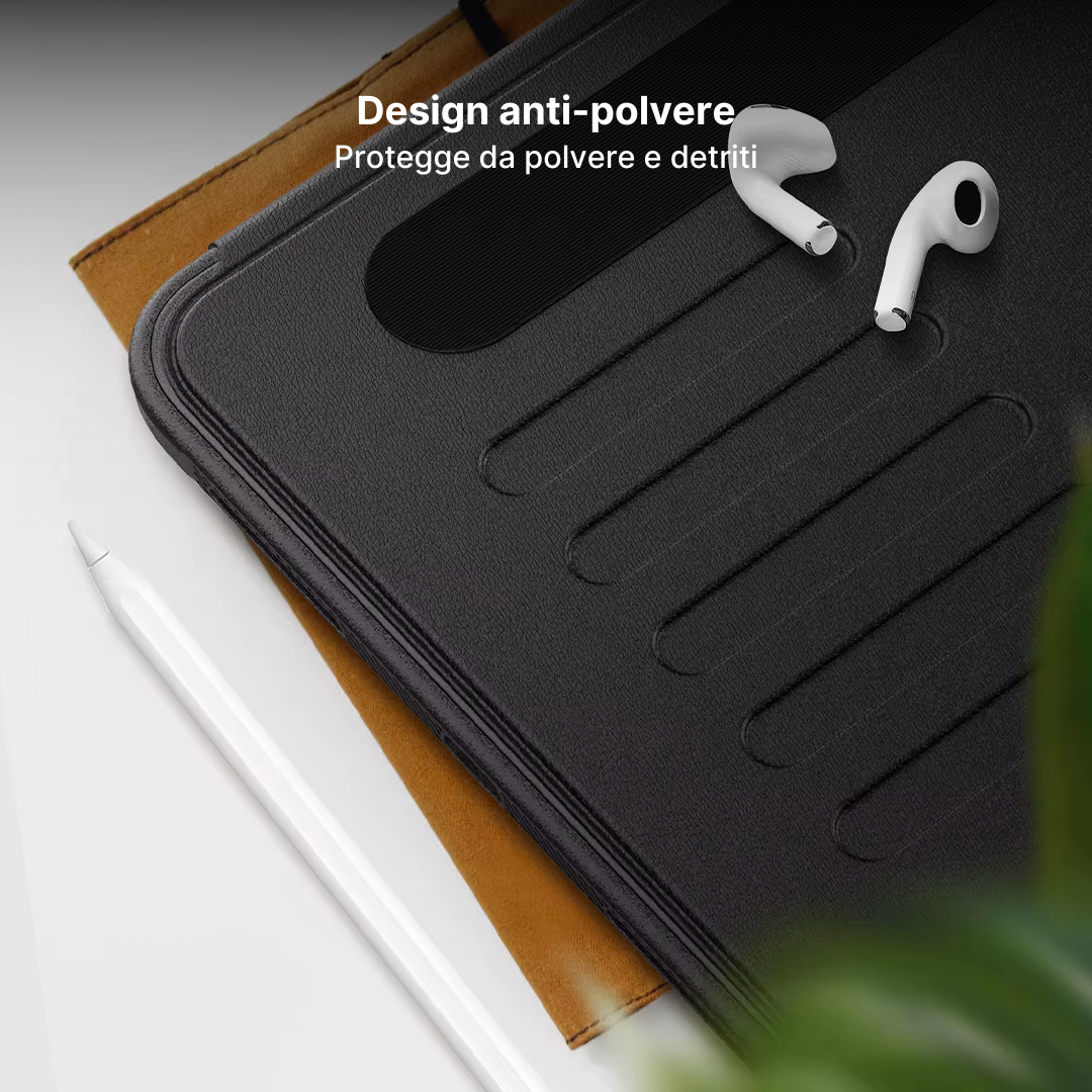 Custodia AirFlow Pro per iPad con Supporto Regolabile e Porta Penna