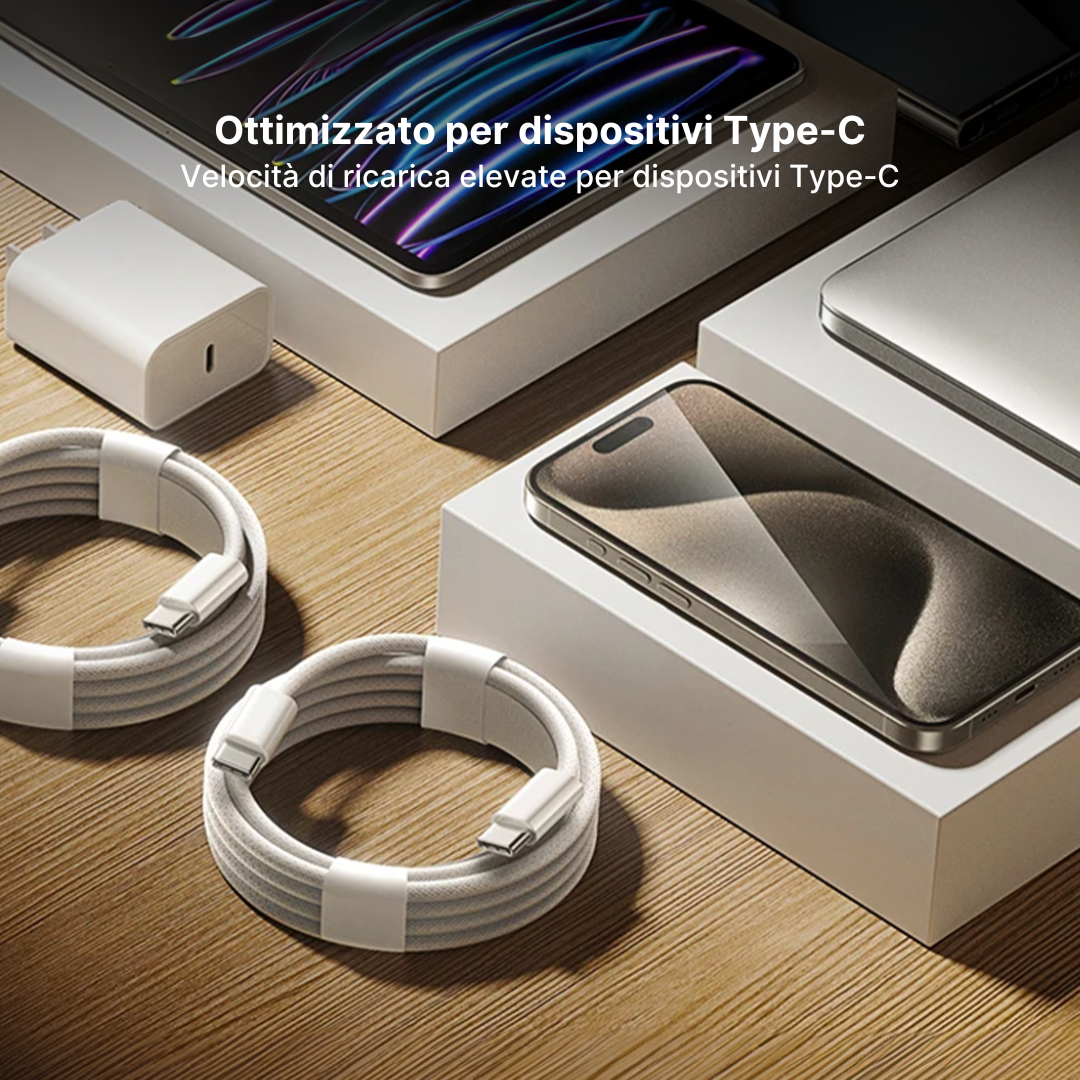 Cavo Type-C a Type-C 60W