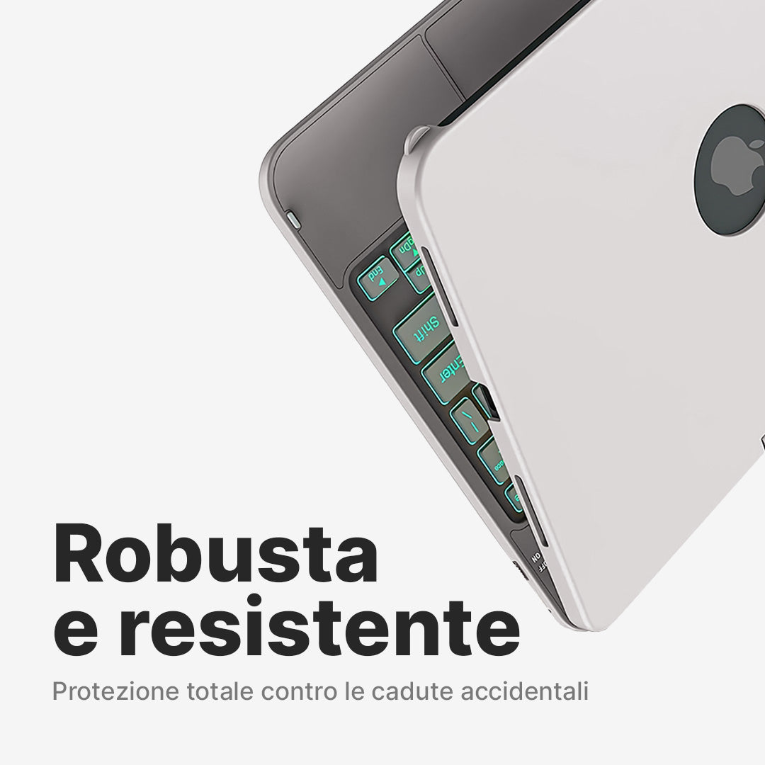 Custodia con Tastiera Wireless Rotate Pro per iPad