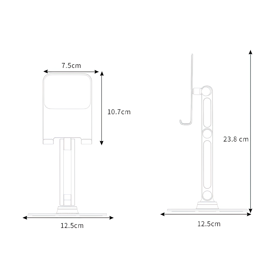Supporto per Smartphone in Alluminio 360