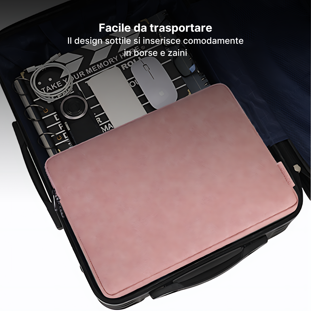 Custodia per Laptop Impermeabile e Ammortizzante PlushTech