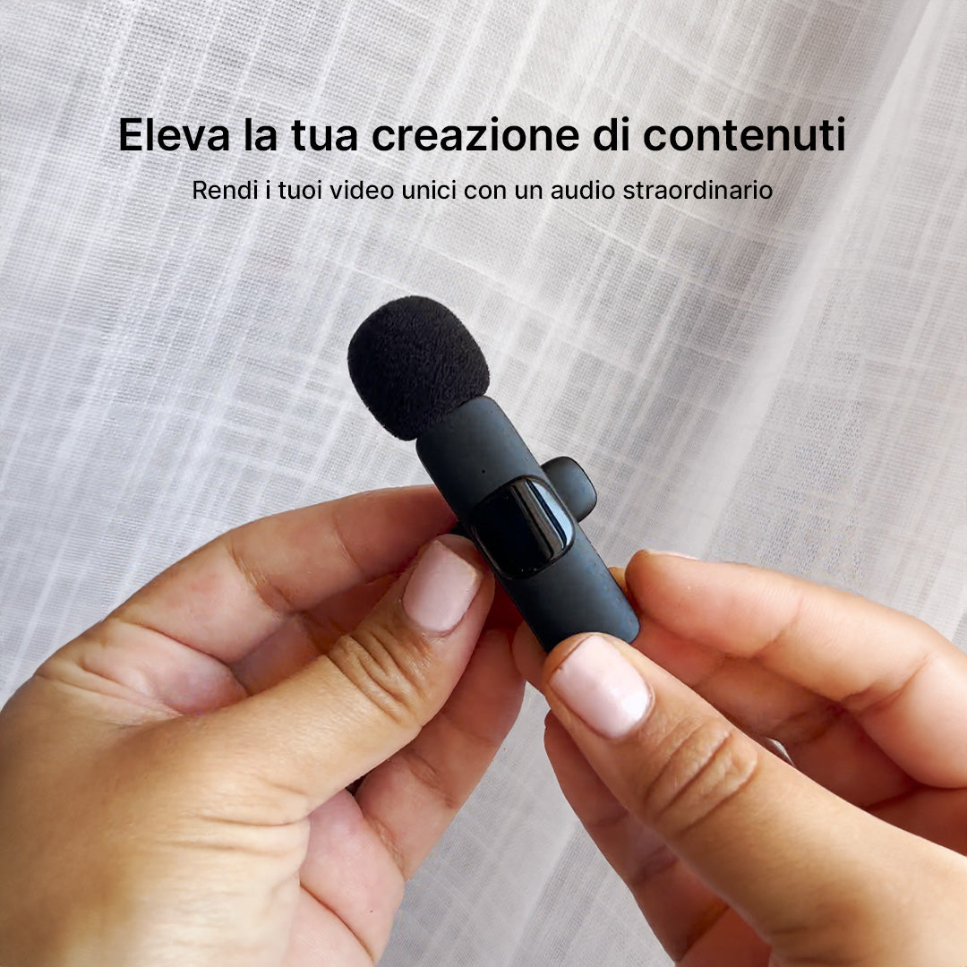 PocketPro Mini Wireless Mic per Creatori