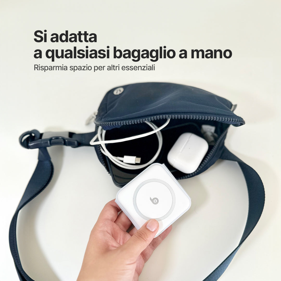 Stazione di Ricarica Pieghevole 3 in 1
