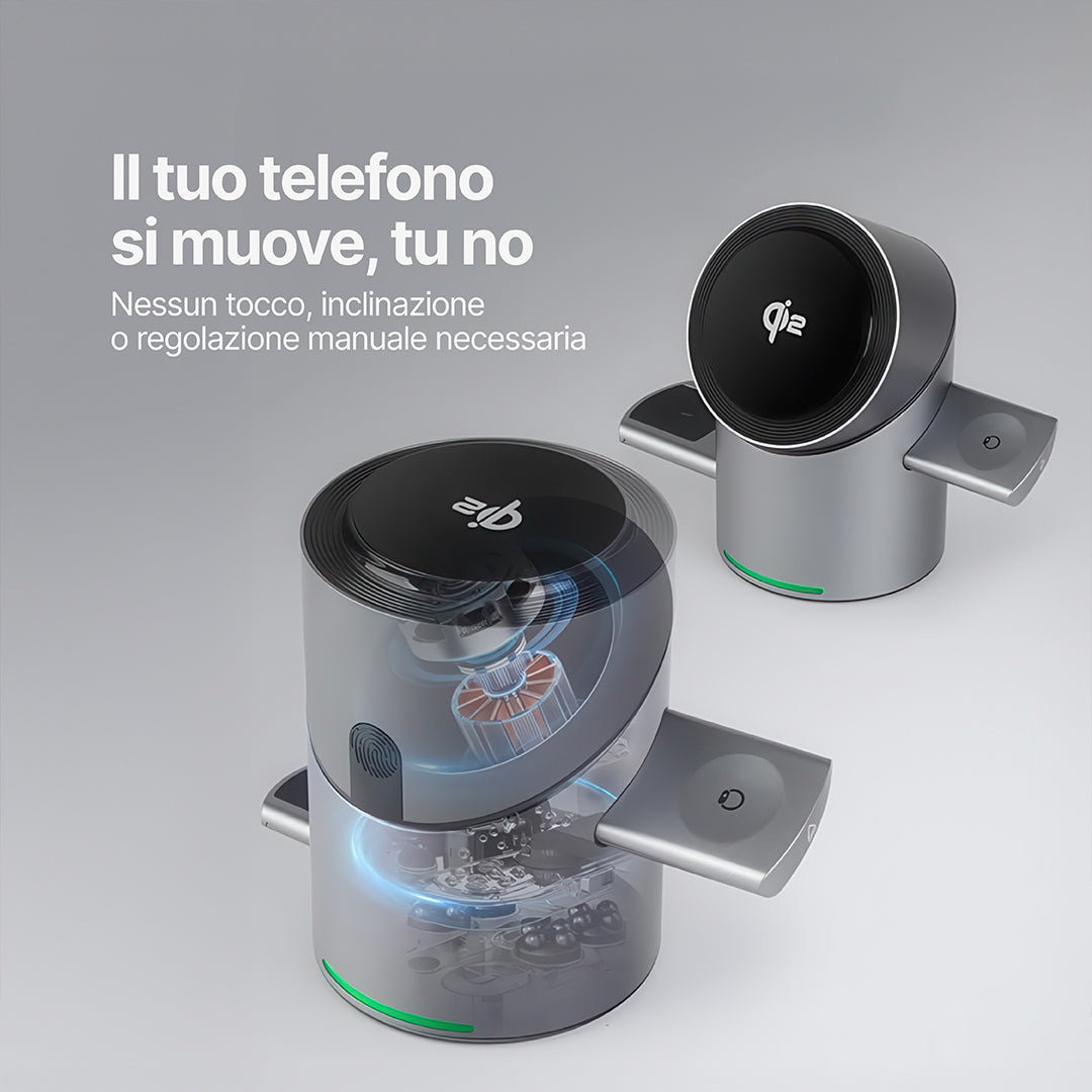 Halo MagSafe Stazione di ricarica wireless 3 in 1 Qi2