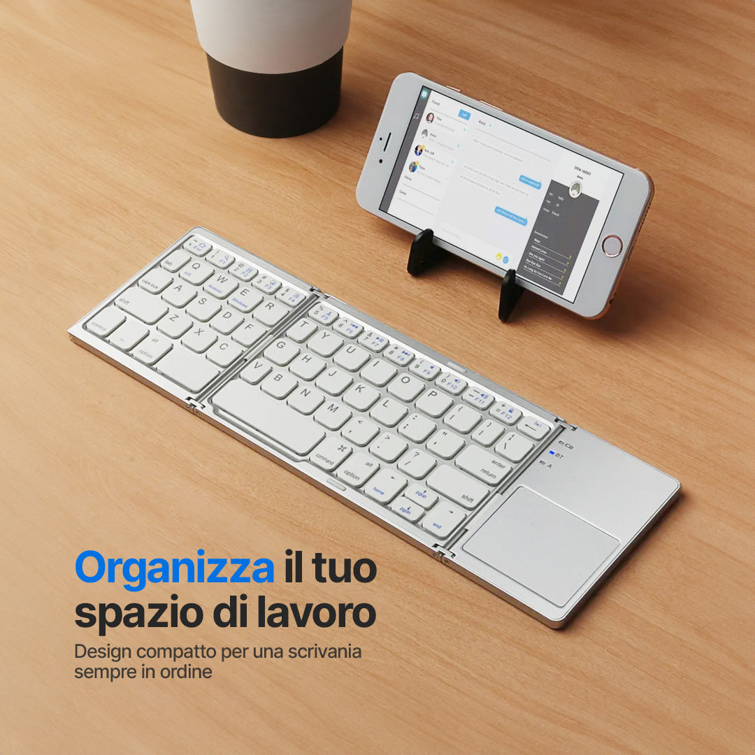 Mini Tastiera NanoFold Bluetooth