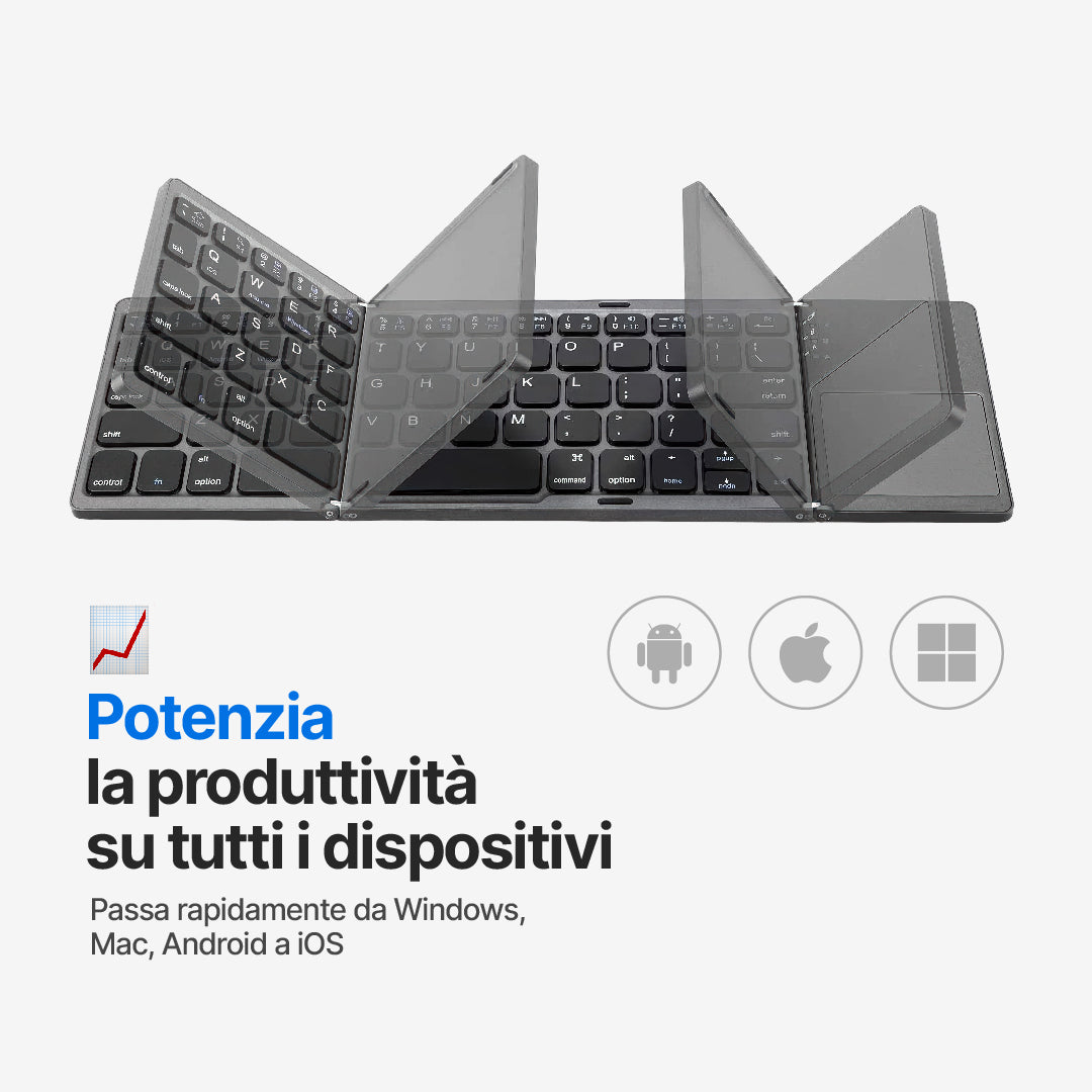 Mini Tastiera NanoFold Bluetooth