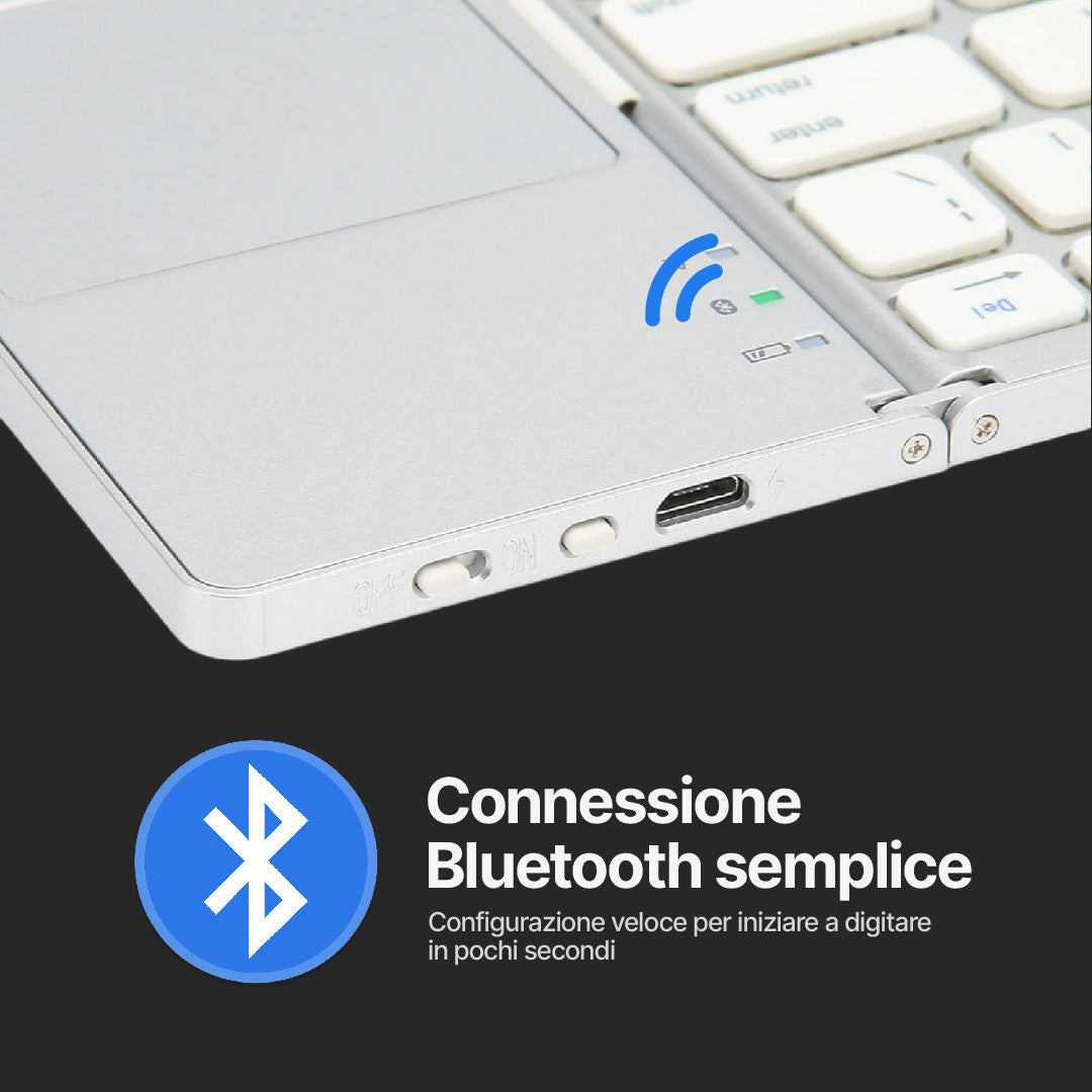 Mini Tastiera NanoFold Bluetooth