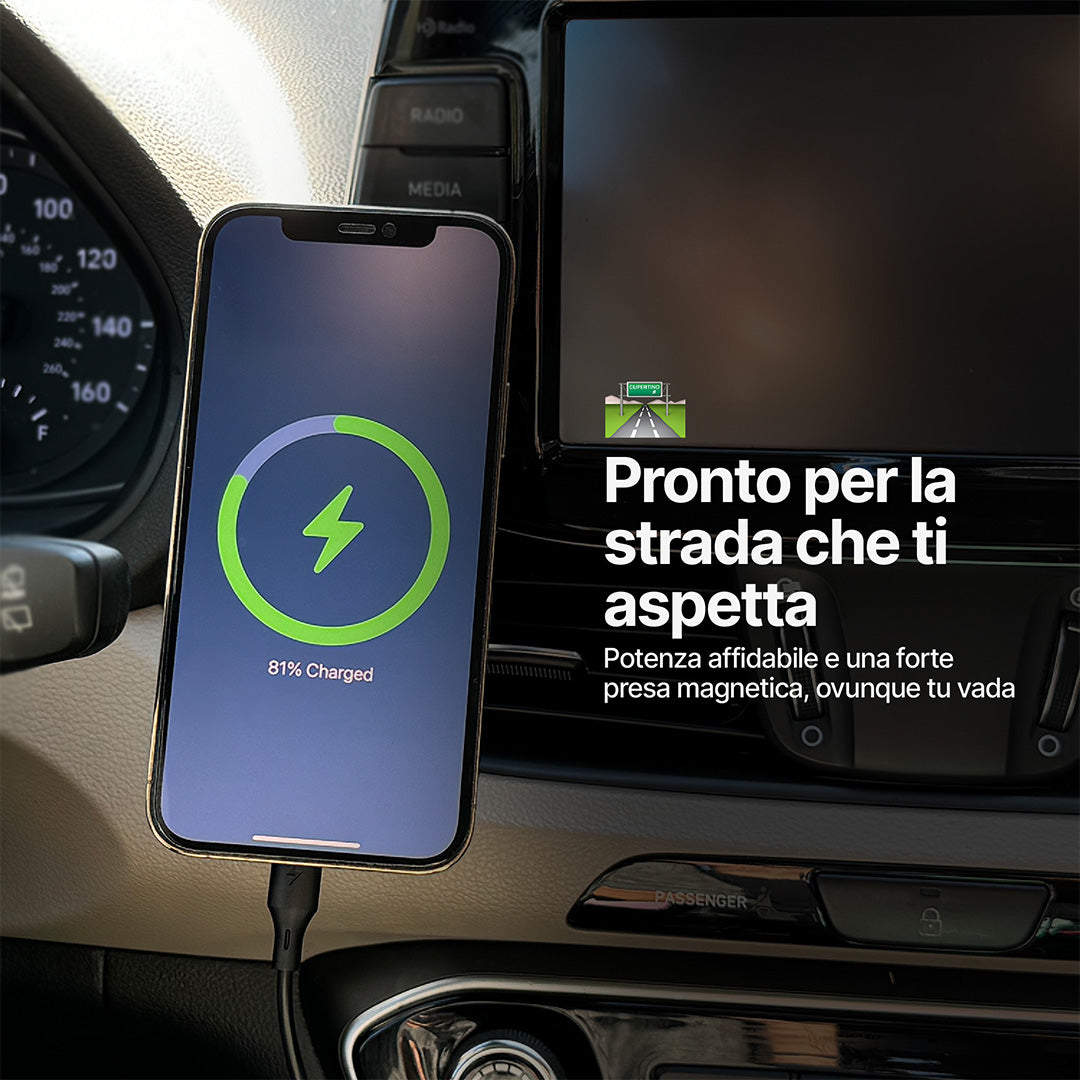 PolarCharge Qi2 Caricabatterie Wireless MagSafe