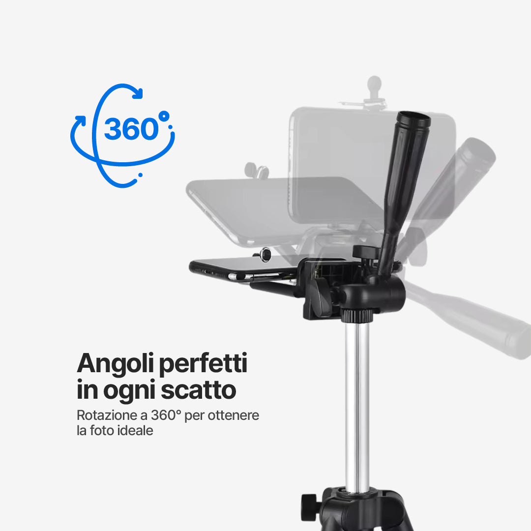 Treppiede QuickSnap per Fotocamera e Smartphone