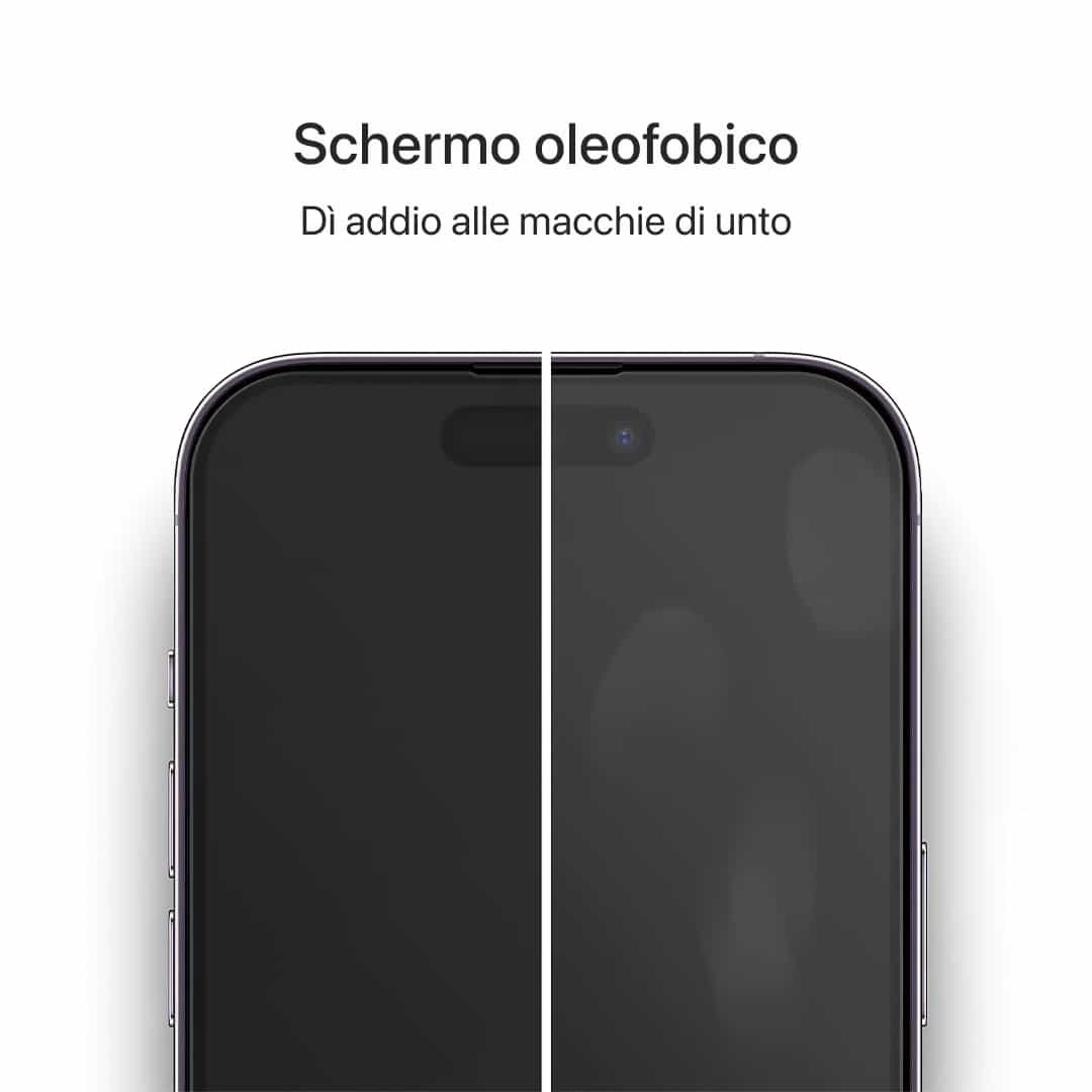 Pellicola protettiva in vetro temperato per iPhone