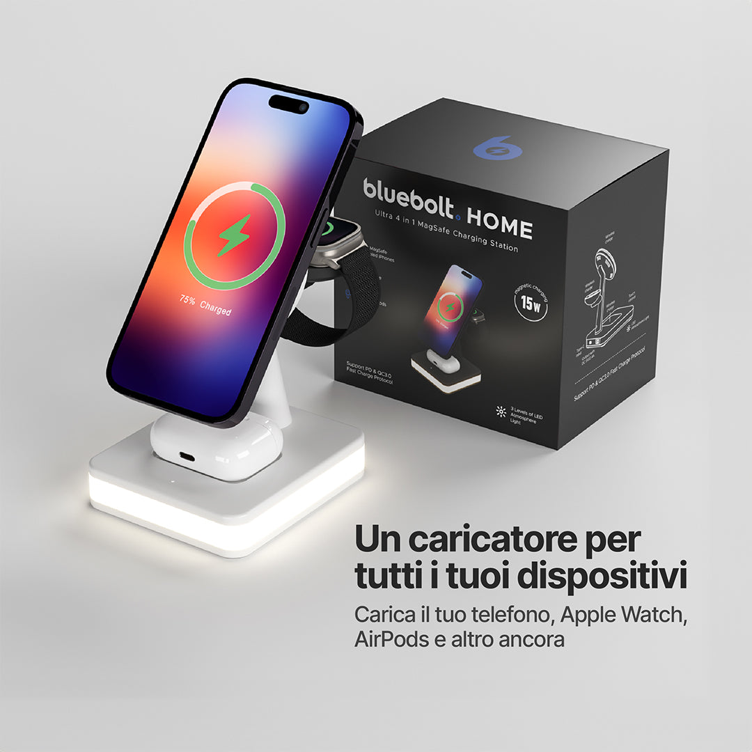 Stazione di Ricarica Ultra 4 in 1 MagSafe