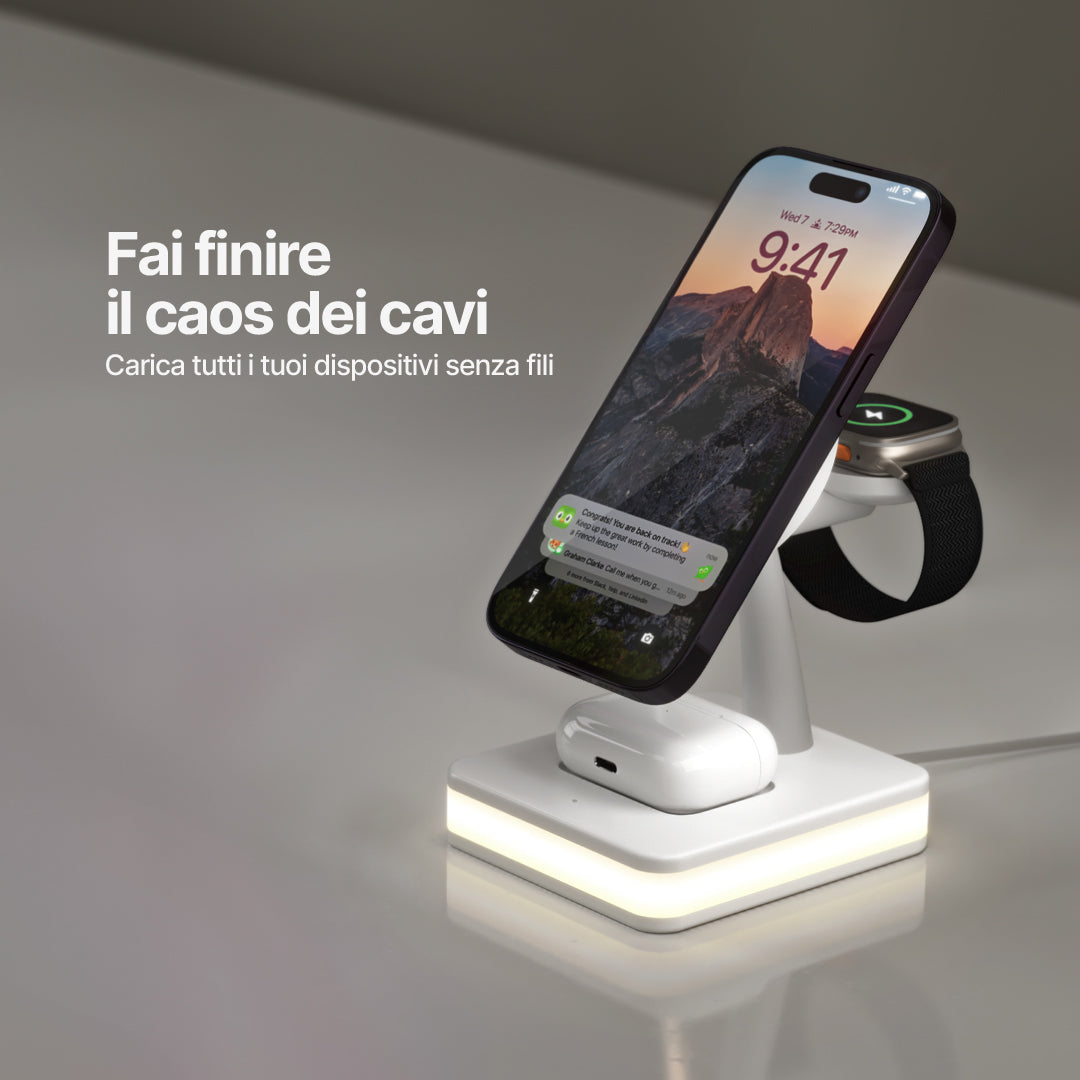 Stazione di Ricarica Ultra 4 in 1 MagSafe