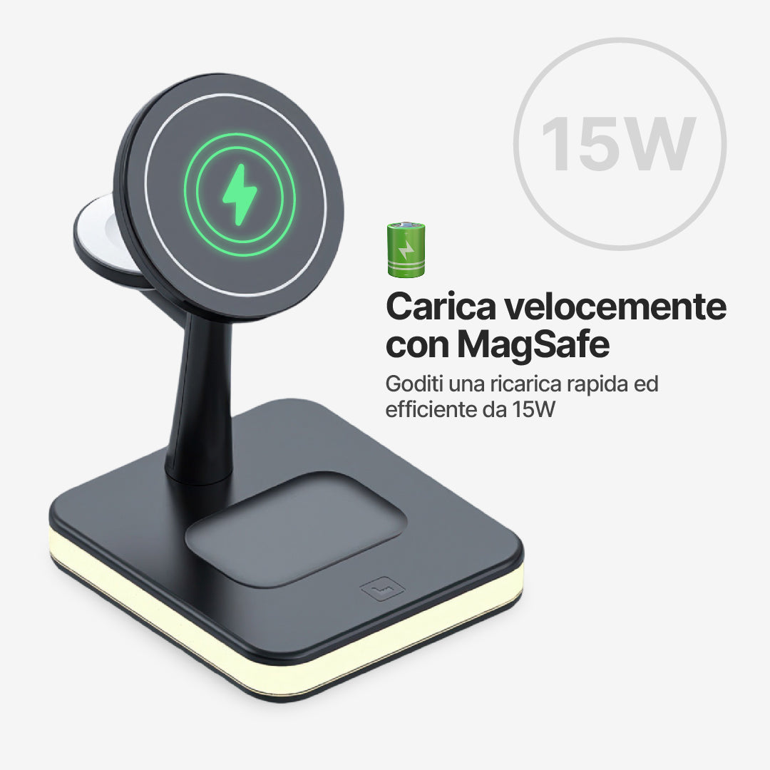 Stazione di Ricarica Ultra 4 in 1 MagSafe