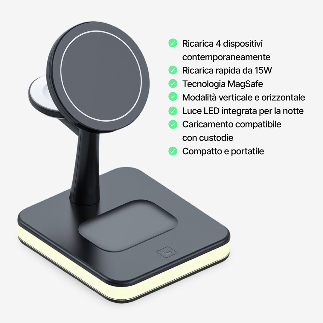 Stazione di Ricarica Ultra 4 in 1 MagSafe