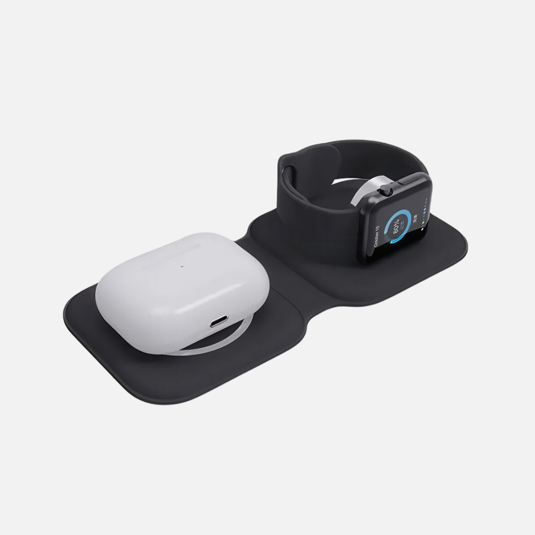 Magfold 2 in 1 Pad di Ricarica Wireless Pieghevole