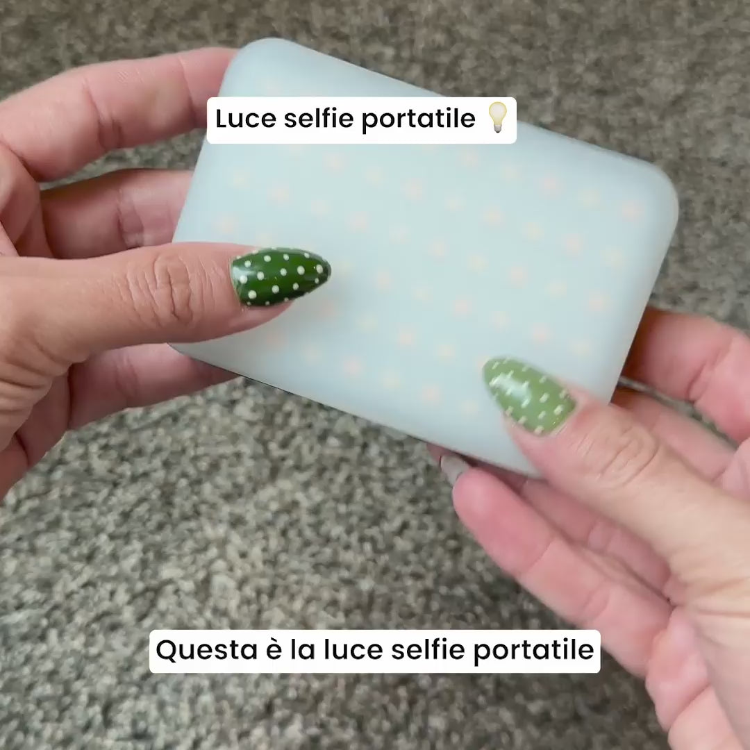 Luce Selfie Portatile con 7 Livelli di Luminosità