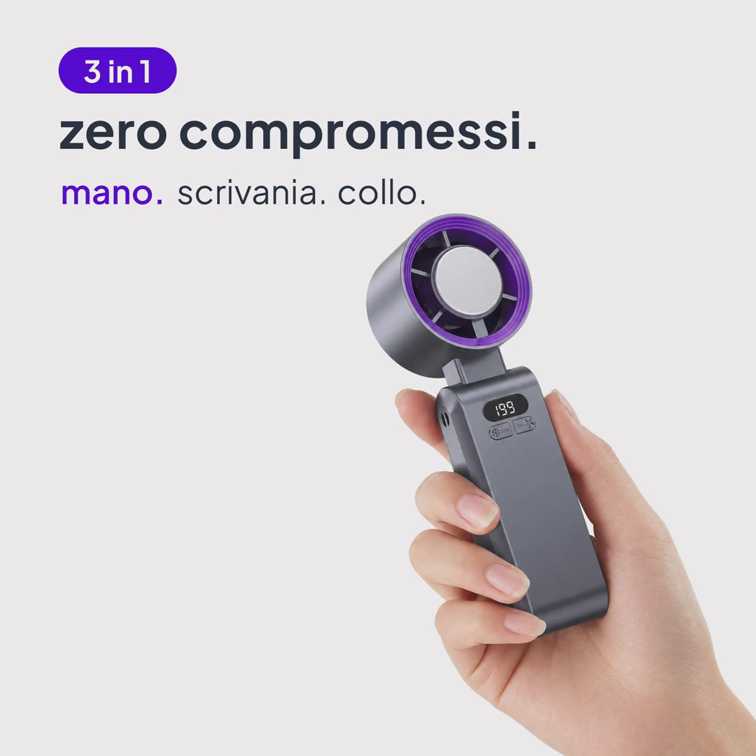 Ventilatore TurboBreeze 3 in 1